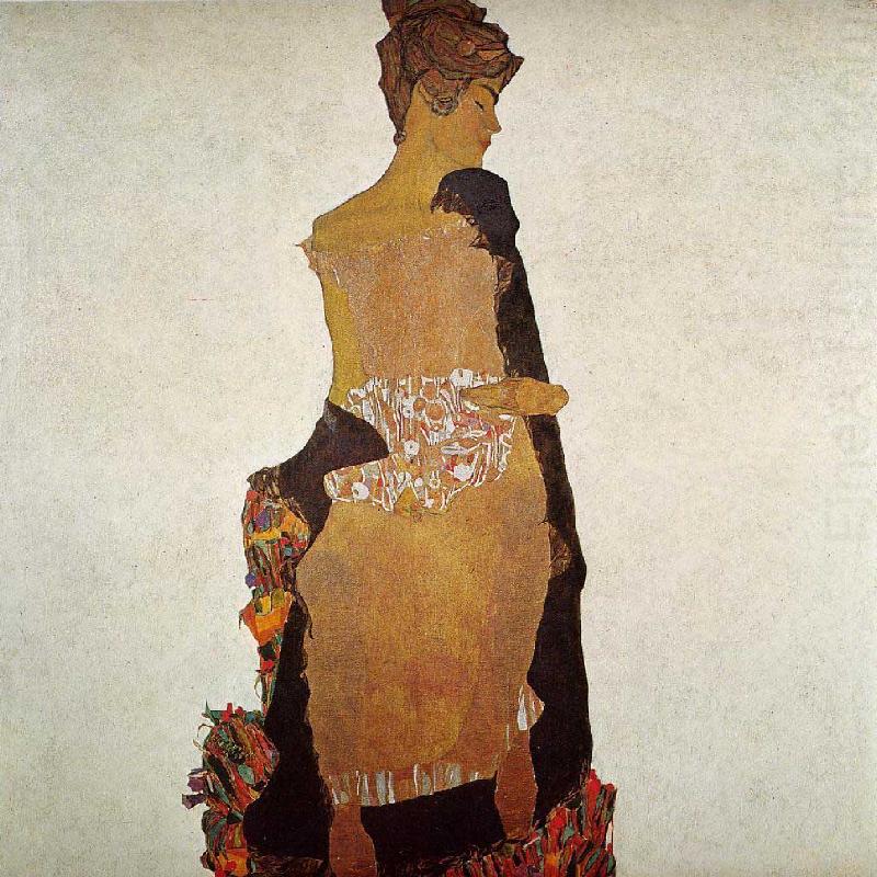 Portrait of Gerti Schiele, Egon Schiele